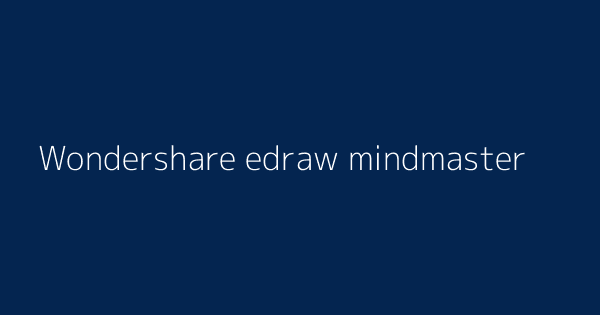 Wondershare mindmaster license code Wondershare mindmaster license code